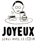 Joyeux servis avec le coeur