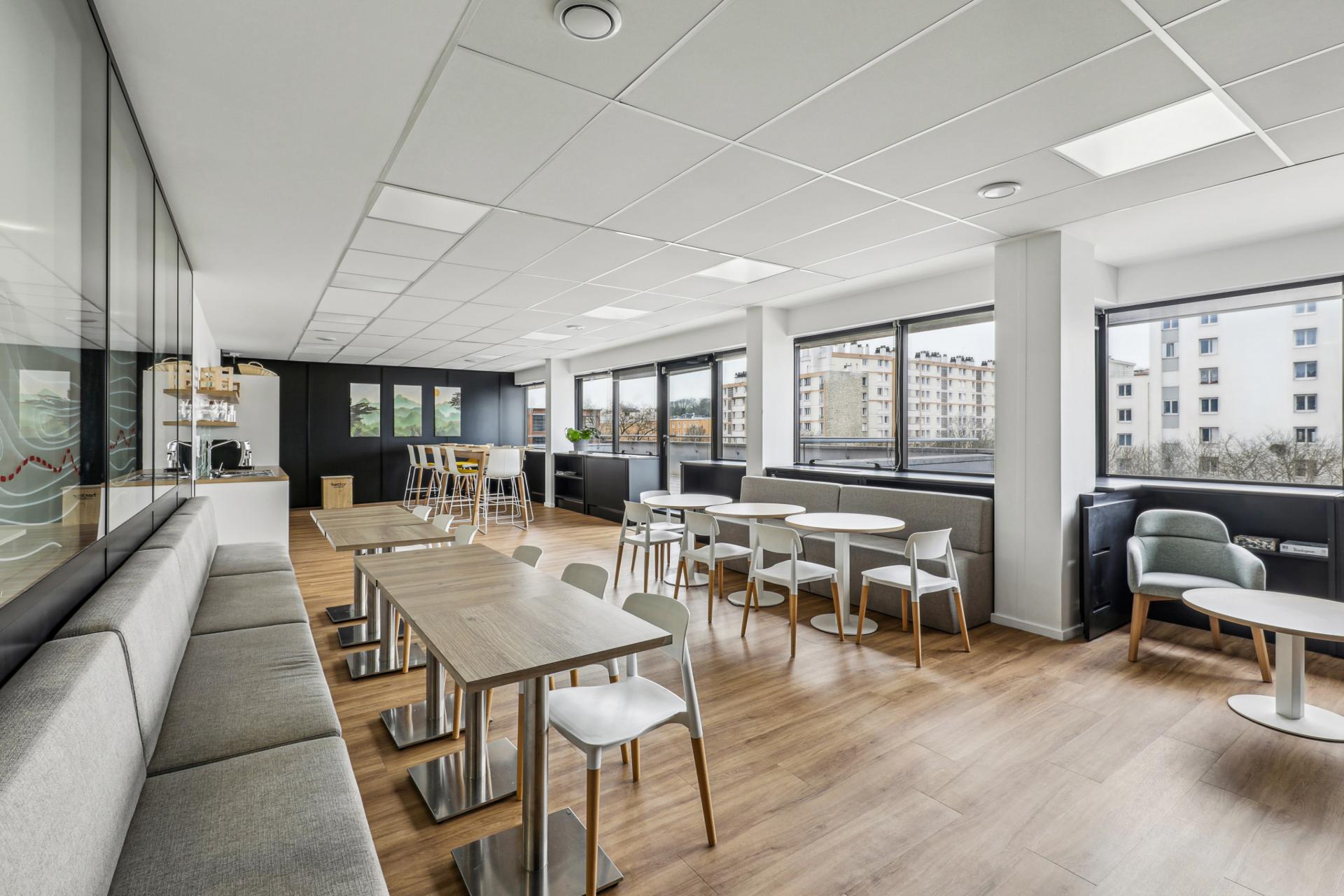 Cafétéria, espace de restauration