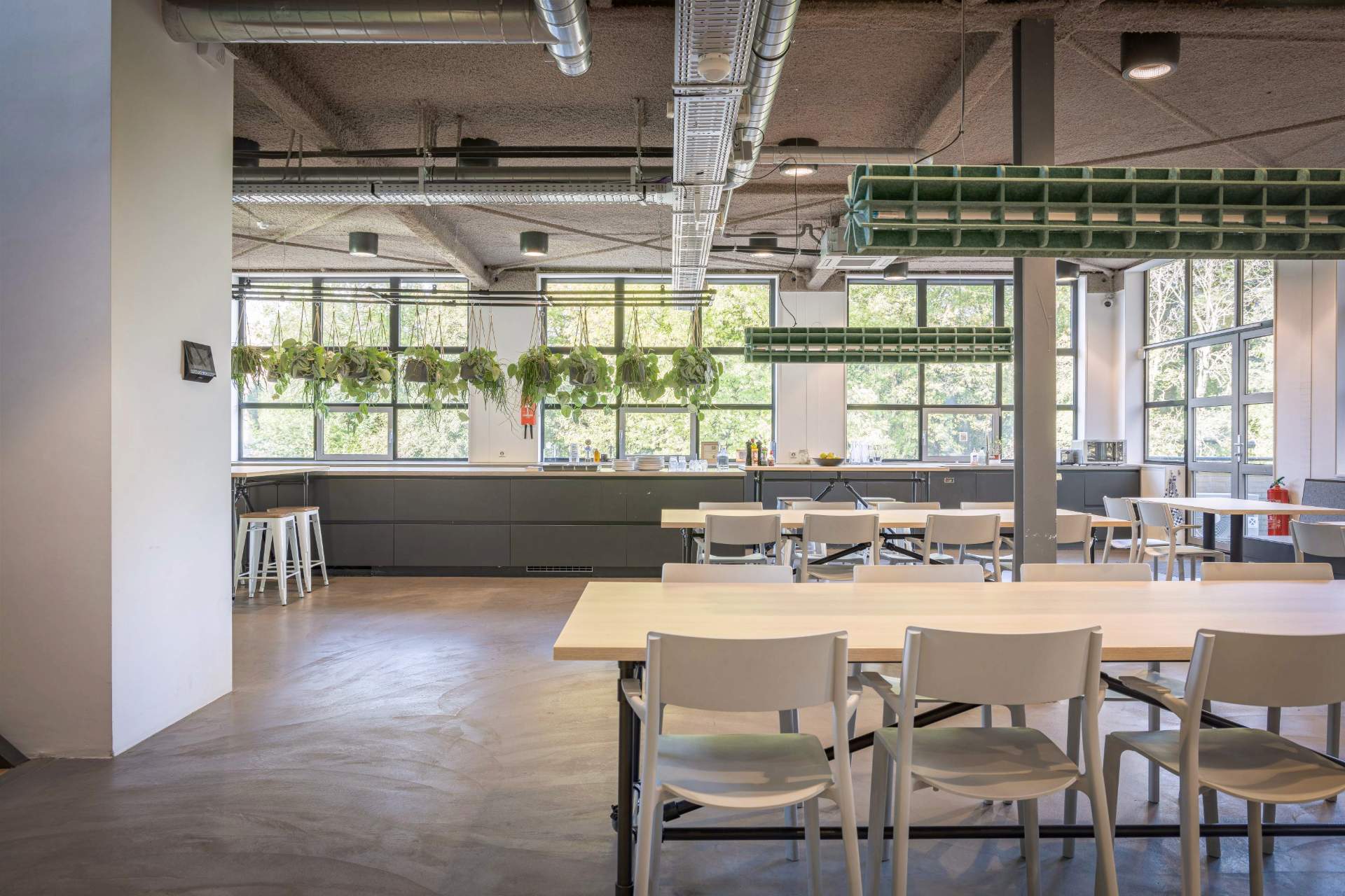 Salle de restauration chez Greepeace