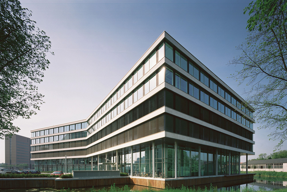 Vue extérieur du bâtiment Ricoh