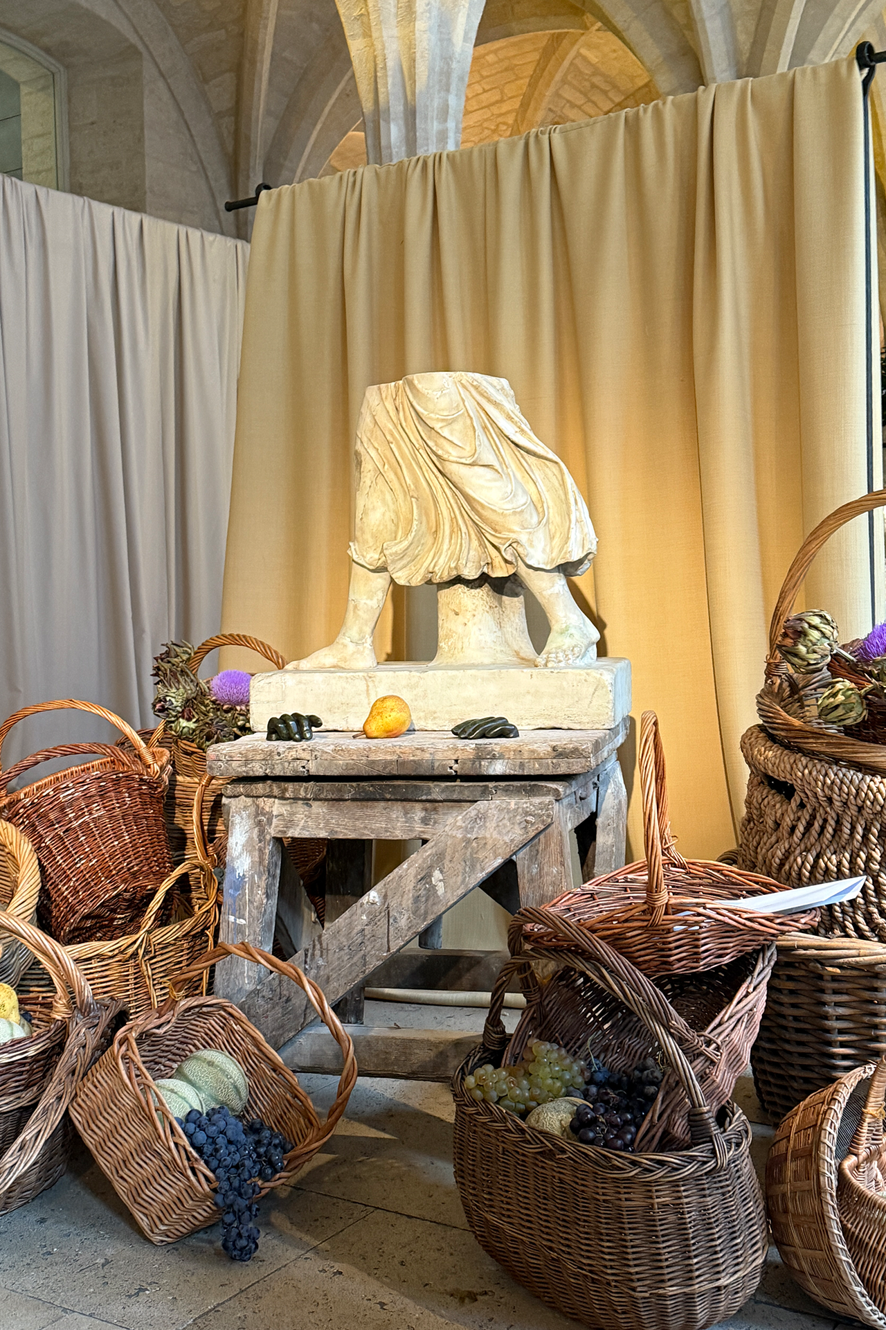 Sculpture, scénographie