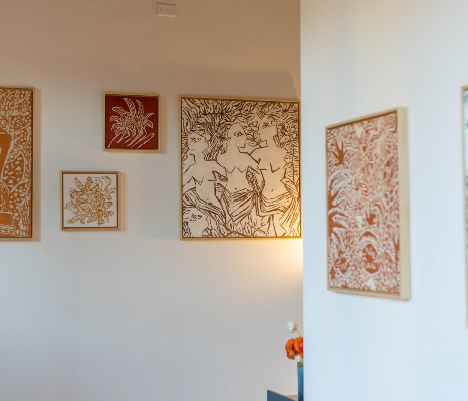 Vu d'une partie de la galerie